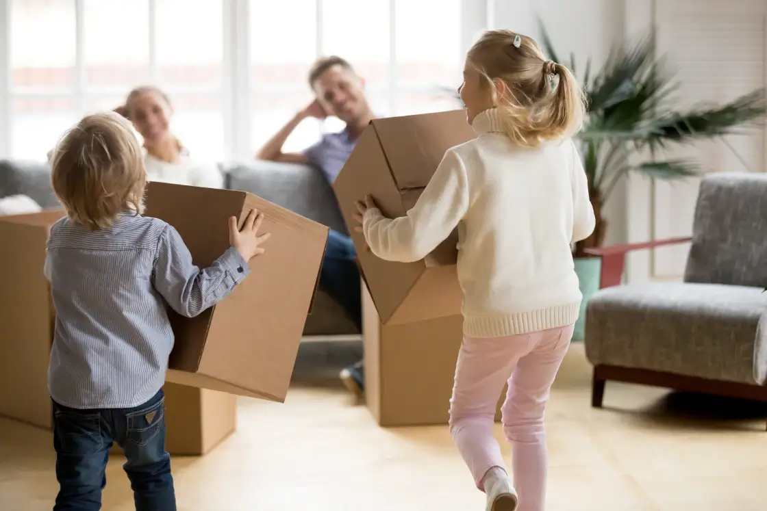 Moving home with children