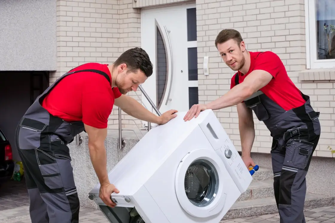 Washing machine transport