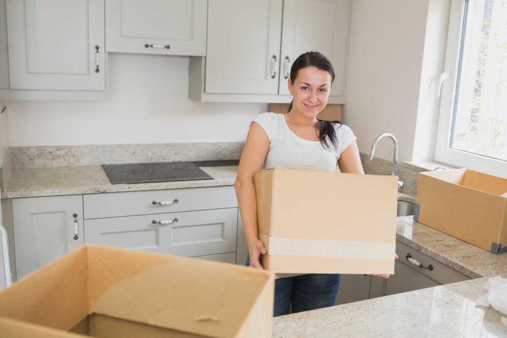 How to pack the kitchen when moving home
