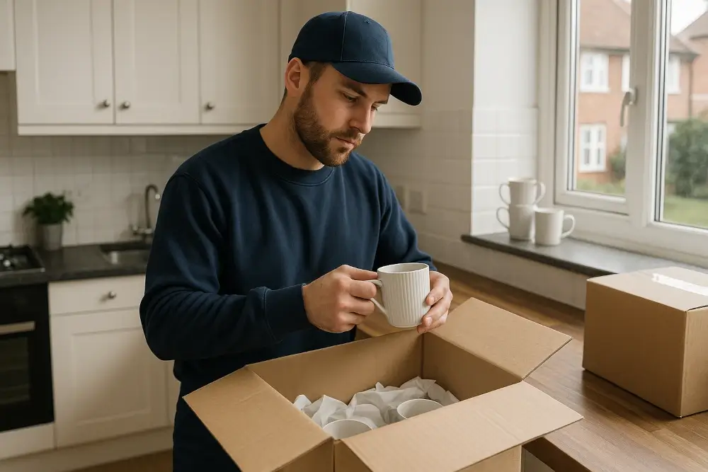 Kitchen packing in West London