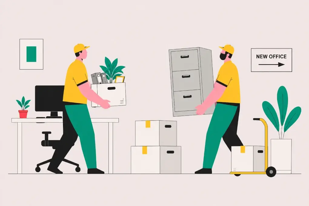 Office relocation - BookAMover