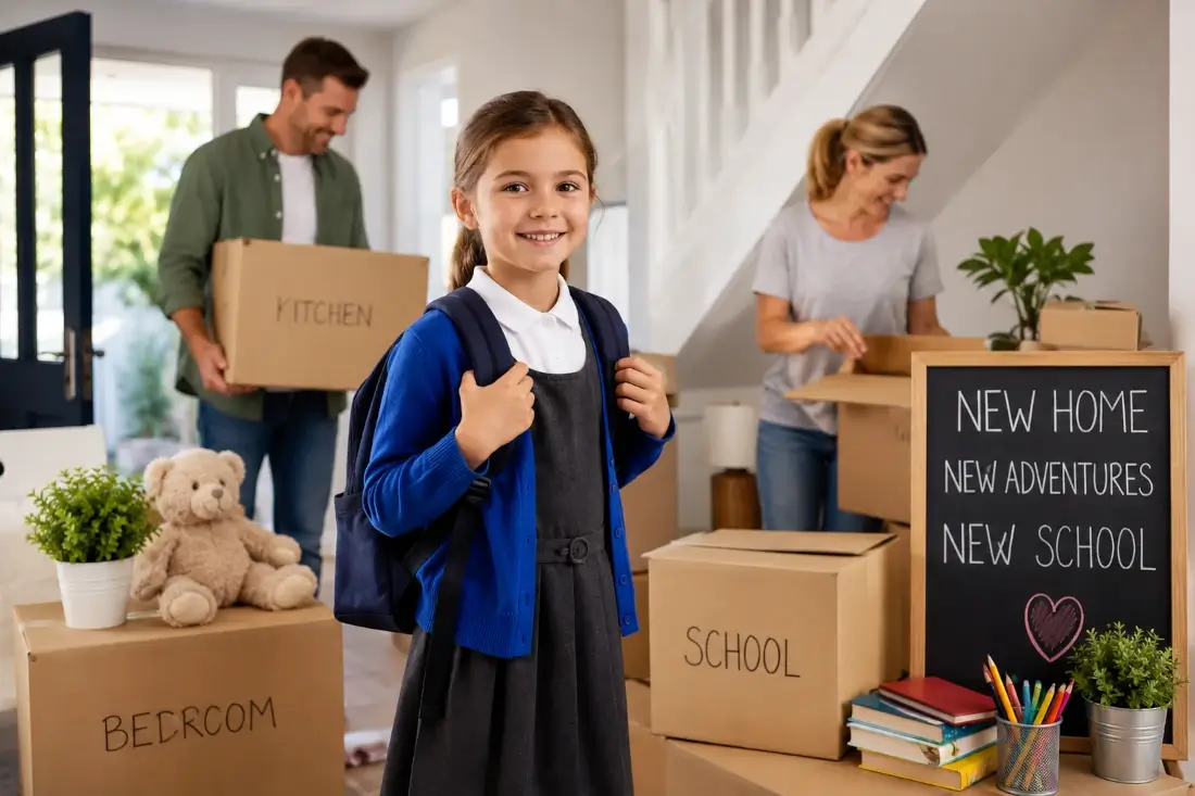 Moving home during school term
