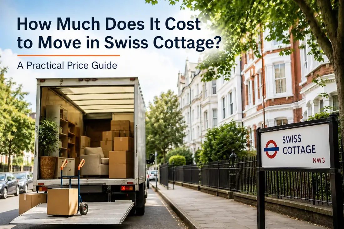 Swiss Cottage moving costs